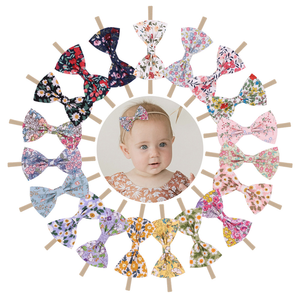 19 Colors Baby Bow Headbands Floral Hairband Girls Flower Cute Simple Headband Children Nylon Hair Accessories Bowknot Hairbands KHA322
19 Colors Baby Bow Headbands Floral Hairband Girls Flower Cute Simple Headband Children Nylon Hair Accessories Bowknot Hairbands KHA322