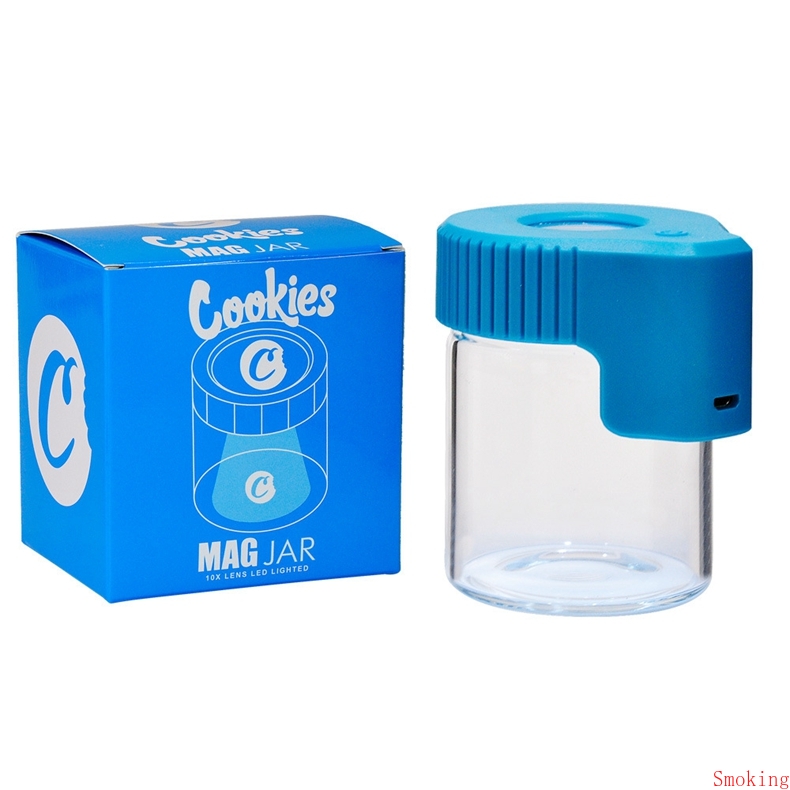 Cookies LED Light Tobacco Container Rechargeable Medicine Box Glass Cases Jars Dab Wax 155ml Storage Herb Rolling Cigarette Glow
Cookies LED Light Tobacco Container Rechargeable Medicine Box Glass Cases Jars Dab Wax 155ml Storage Herb Rolling Cigarette Glow