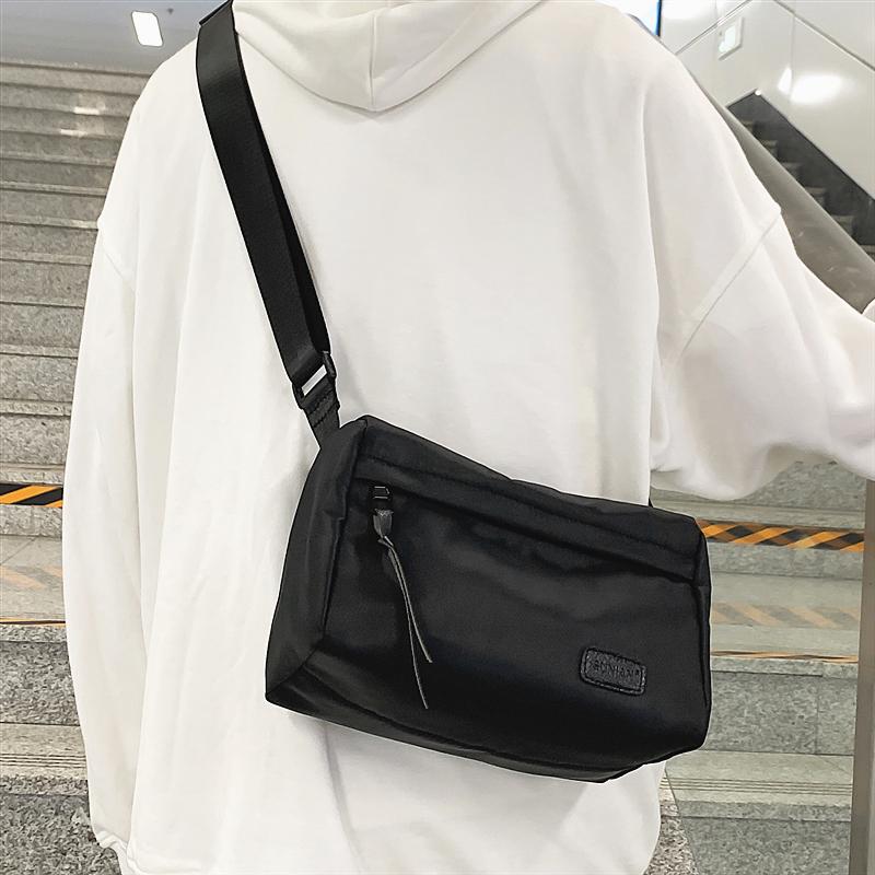 Messenger Bag Ins Fashion Bag Japanese Simple Casual Shoulder Fashion Brand Student Girl Satchel, Black
Messenger Bag Ins Fashion Bag Japanese Simple Casual Shoulder Fashion Brand Student Girl Satchel, Black