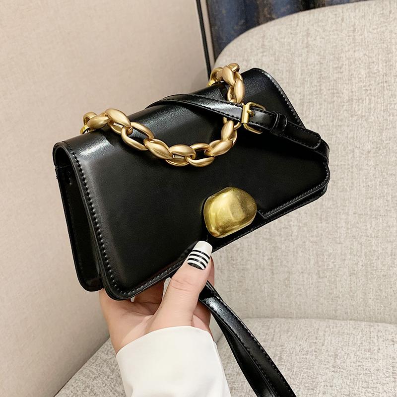 VeryMe Elegant Chain Black Square Pack Vintage Leather Crossbody Women's Bag Designer Shoulder Handbags Female Bolso Negro Piel
VeryMe Elegant Chain Black Square Pack Vintage Leather Crossbody Women's Bag Designer Shoulder Handbags Female Bolso Negro Piel