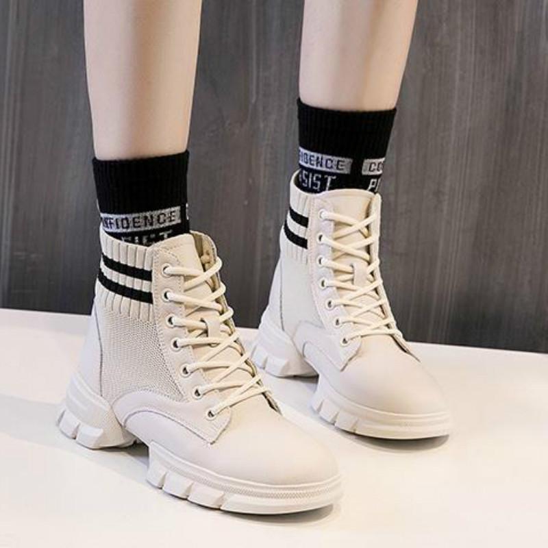 Leather Ankle Boots for Women Motorcycle Boots Women Platform for Autumn Thick Heel Winter Shoes Booties N9-83, Beige
Leather Ankle Boots for Women Motorcycle Boots Women Platform for Autumn Thick Heel Winter Shoes Booties N9-83, Beige