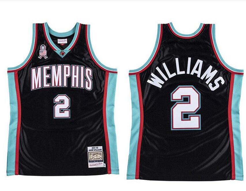 Men's basketball Memphis Grizzlies 2 Jason Williams Mitchell & Ness 2001-02 Hardwoods Classics Authentic Jersey
Men's basketball Memphis Grizzlies 2 Jason Williams Mitchell & Ness 2001-02 Hardwoods Classics Authentic Jersey