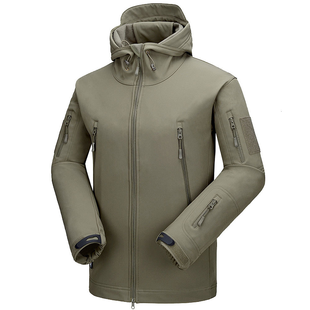 2021 New Military Men's Tactical Man Camo Fleeing Soft Waterproof Windproof Shark Camouflage Jacket Fm93, Grey green.
2021 New Military Men's Tactical Man Camo Fleeing Soft Waterproof Windproof Shark Camouflage Jacket Fm93, Grey green.