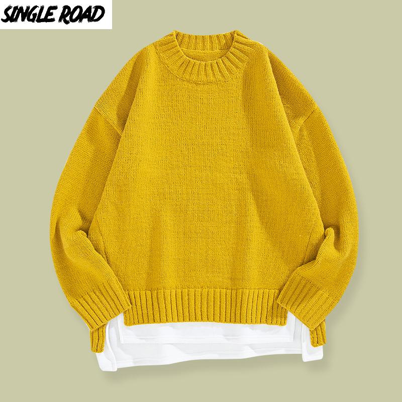 SingleRoad Mens Knitted Sweater Men 2020 Winter Solid Oversized Christmas Sweater Jumper Hip Hop Pullover Yellow Men, Green sweater men
SingleRoad Mens Knitted Sweater Men 2020 Winter Solid Oversized Christmas Sweater Jumper Hip Hop Pullover Yellow Men, Green sweater men