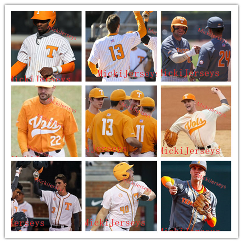 NCAA Tennessee Volunteers Baseball Jersey 44 Yan Gomes 3 Todd Helton 19 Matt Duffy Eric Gilliam Reed Fell Alex Sosnowski Andre Lipcius 4 Jay Charleston Ricky Martinez, Cream
NCAA Tennessee Volunteers Baseball Jersey 44 Yan Gomes 3 Todd Helton 19 Matt Duffy Eric Gilliam Reed Fell Alex Sosnowski Andre Lipcius 4 Jay Charleston Ricky Martinez, Cream