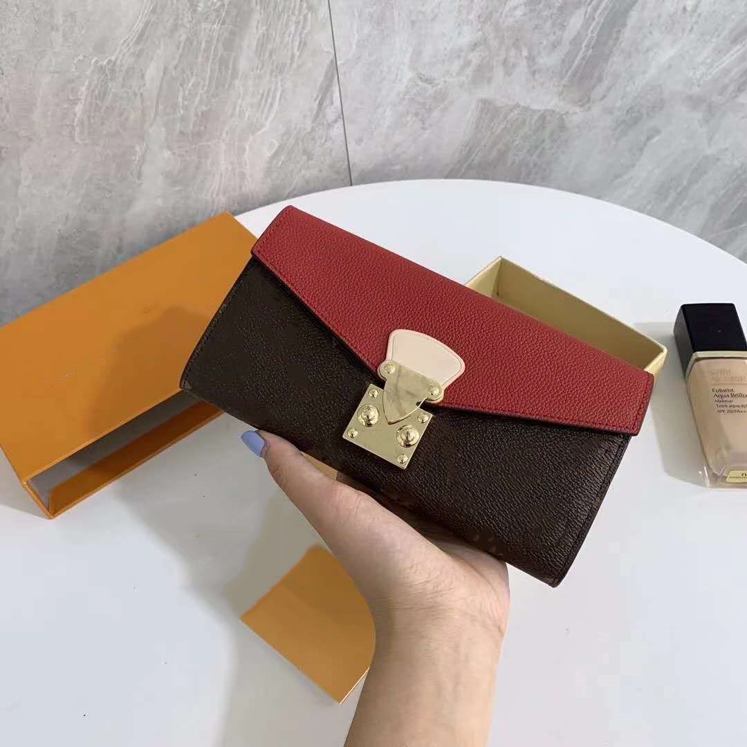 Single Designer Wallet Womens Handbags Genuine Leather Purses Clutch Wallets Le…