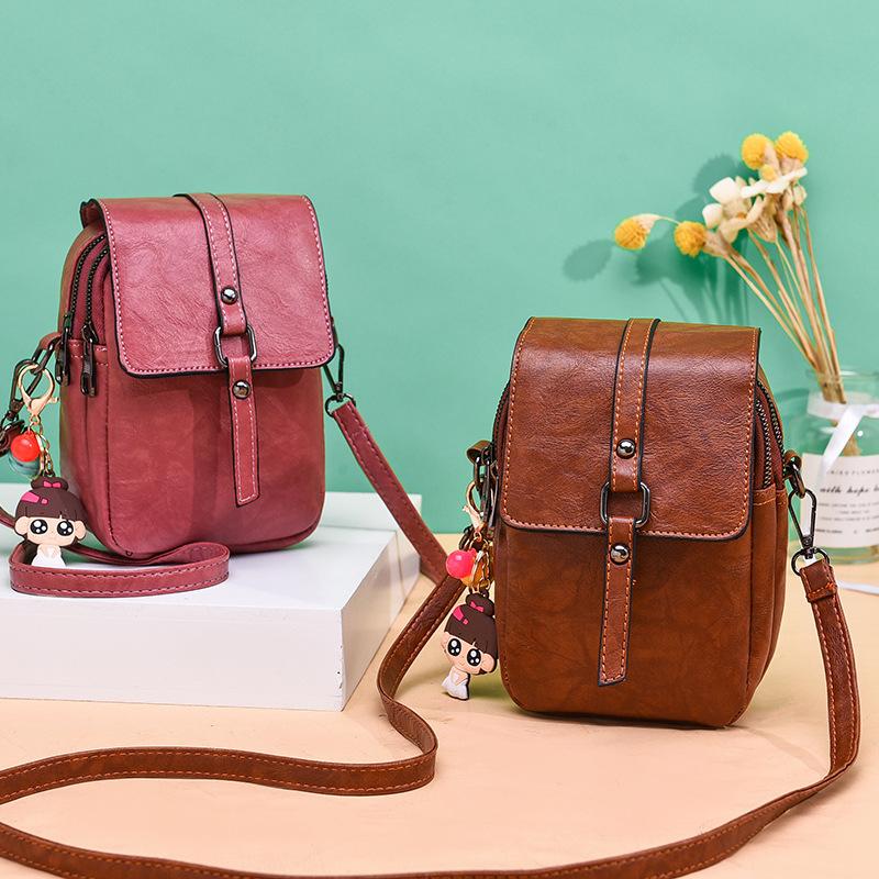 Mobile Bag Women's Bag 2021 New Fashion One Shoulder Messenger Satchels Purses and Handbags, Black
Mobile Bag Women's Bag 2021 New Fashion One Shoulder Messenger Satchels Purses and Handbags, Black