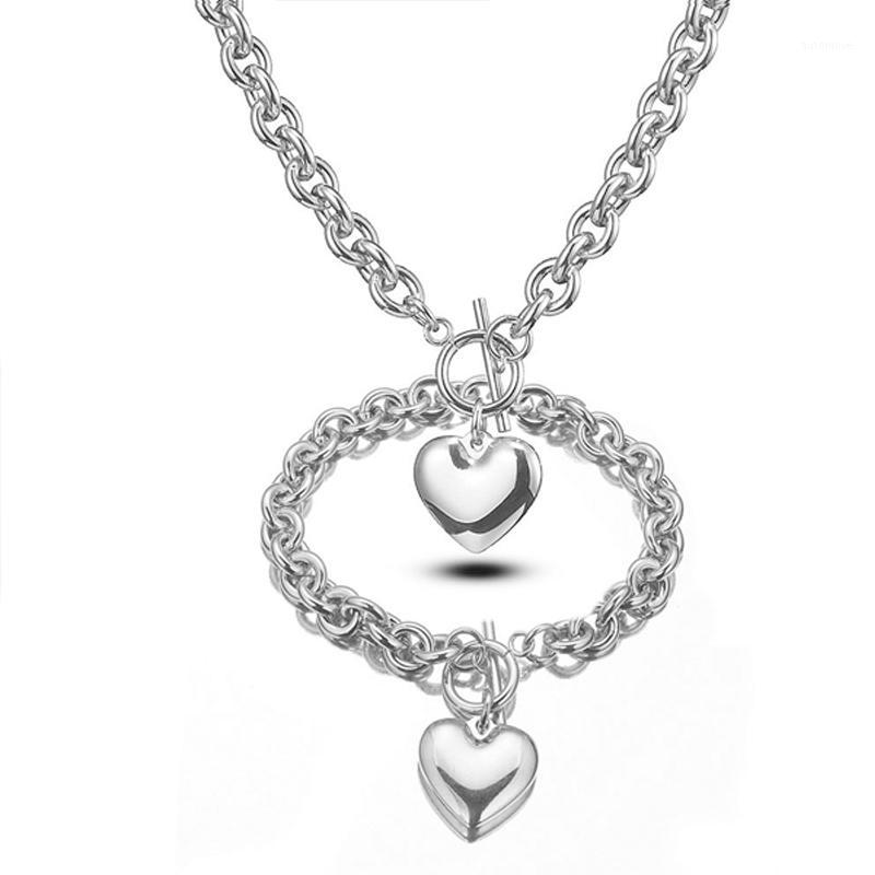 necklace women stainless steel couple necklace heart pendant fashion link chains jewelry gifts for woman Accessories1
necklace women stainless steel couple necklace heart pendant fashion link chains jewelry gifts for woman Accessories1