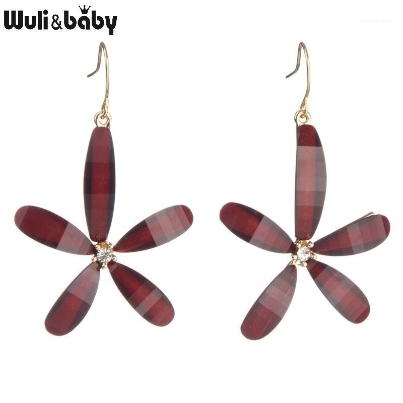 Wuli&baby 3-color Flower Drop Earrings Women Korean Style Fashion Dangle Earrings1
Wuli&baby 3-color Flower Drop Earrings Women Korean Style Fashion Dangle Earrings1