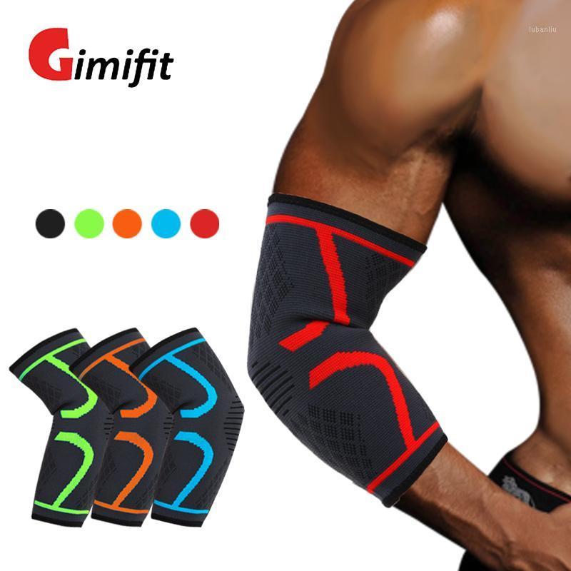 Gimifit 1 PC Elastic Elbow Pads Support Gym Fitness Nylon Breathable Arm Sleeve Basketball Volleyball Sports Safety Brace1, Red
Gimifit 1 PC Elastic Elbow Pads Support Gym Fitness Nylon Breathable Arm Sleeve Basketball Volleyball Sports Safety Brace1, Red
