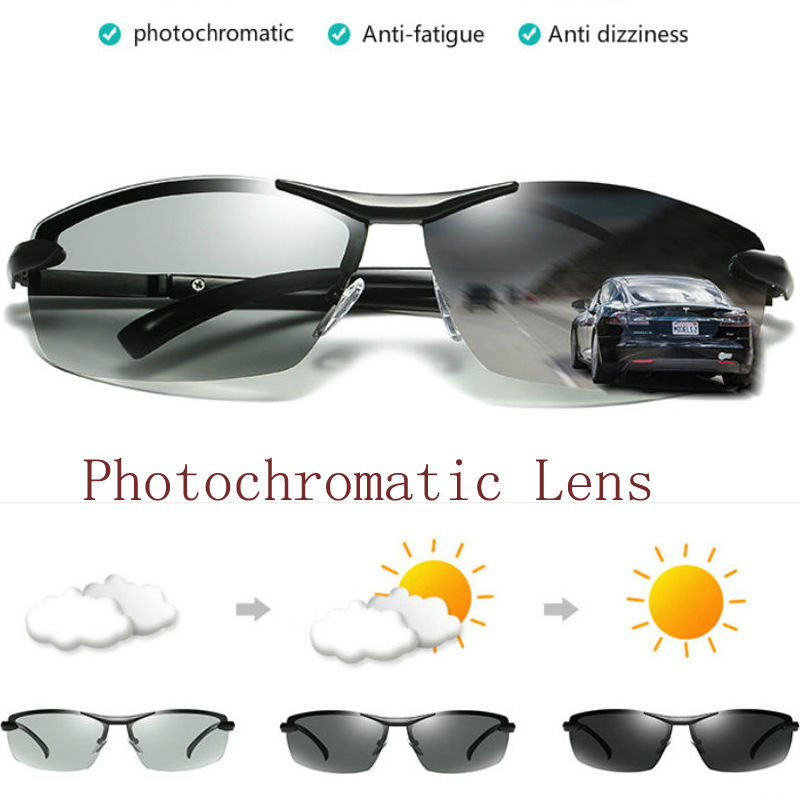 Polarized Photochromic Sunglasses Mens Metal Outdoor Driving Fishing Sunglasses Transition Sunglasses
Polarized Photochromic Sunglasses Mens Metal Outdoor Driving Fishing Sunglasses Transition Sunglasses
