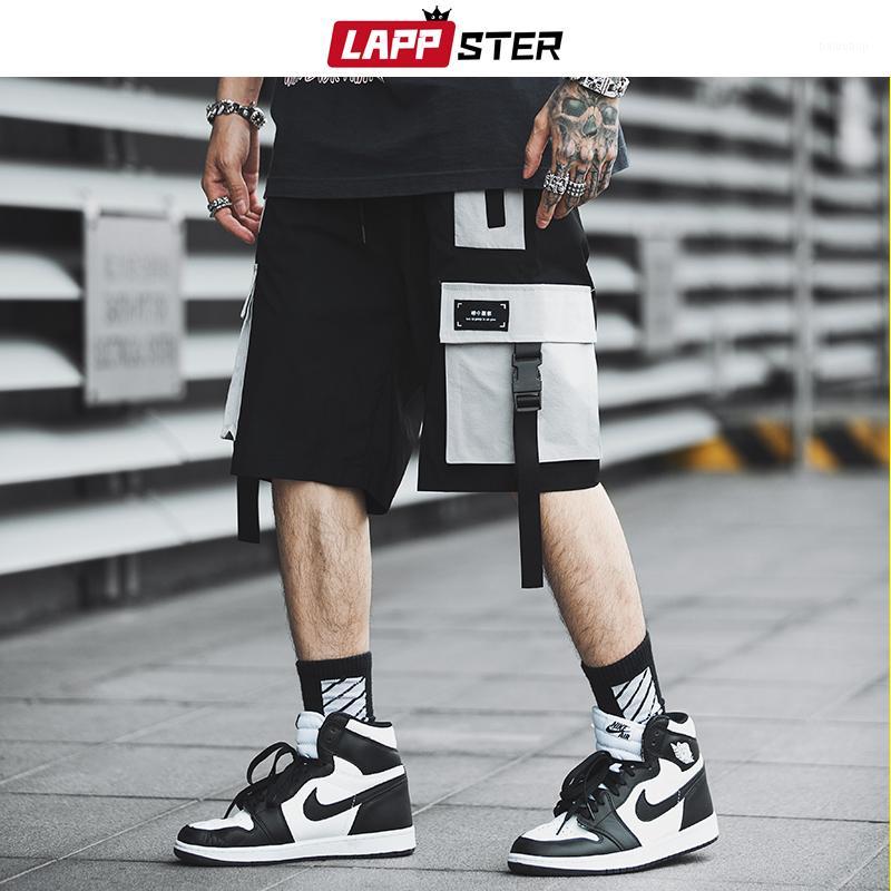 LAPPSTER Men Streetwear Color Block Cargo Shorts 2019 Summer Hip Hop Shorts Men Joggers Polyester Sweatshorts Belt Khaki1, White;black
LAPPSTER Men Streetwear Color Block Cargo Shorts 2019 Summer Hip Hop Shorts Men Joggers Polyester Sweatshorts Belt Khaki1, White;black