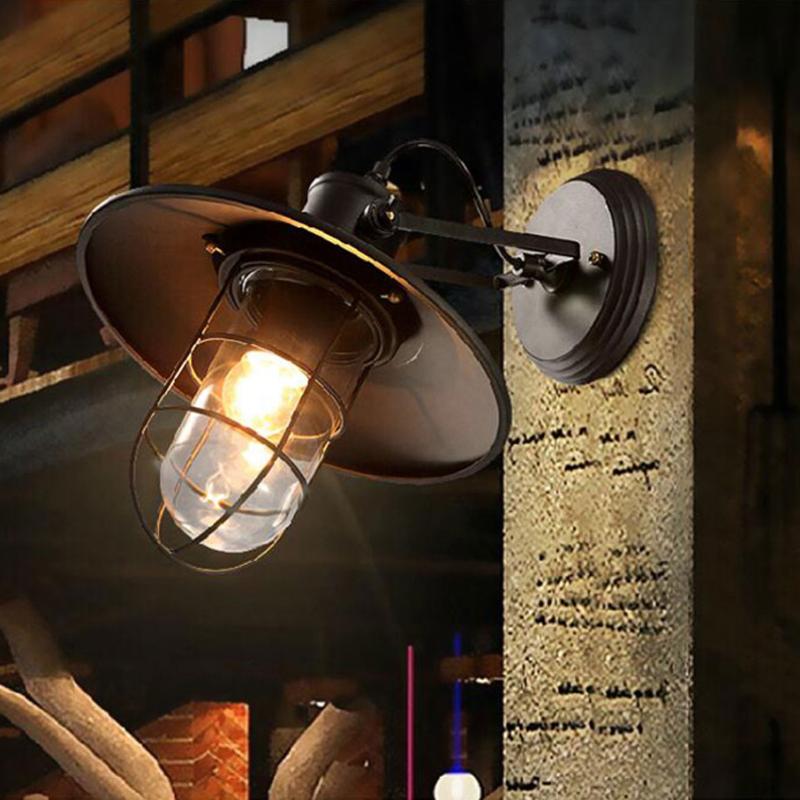 American Rural Retro Style Loft Wall Lamp Warehouse Industrial Living Room Passage Bedside Balcony Decorative Edison Wall Lamp
American Rural Retro Style Loft Wall Lamp Warehouse Industrial Living Room Passage Bedside Balcony Decorative Edison Wall Lamp