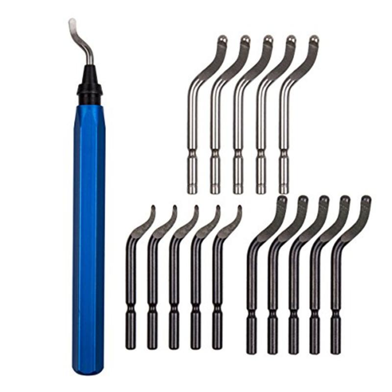 Handle Burr Metal Repair Deburring Tool Kit 15pc Router Bit Rotary Deburr Blades Remover Hand DeburRed for Wood Plastic 9.442
Handle Burr Metal Repair Deburring Tool Kit 15pc Router Bit Rotary Deburr Blades Remover Hand DeburRed for Wood Plastic 9.442