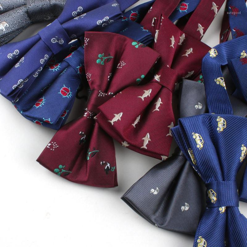 Neck Ties Linbaiway Fashion Bow Tie Men's Polyester Fish Dog Jacquard Cartoon Animal Pattern Bowties Gift Tuxedo Custom Logo1
Neck Ties Linbaiway Fashion Bow Tie Men's Polyester Fish Dog Jacquard Cartoon Animal Pattern Bowties Gift Tuxedo Custom Logo1