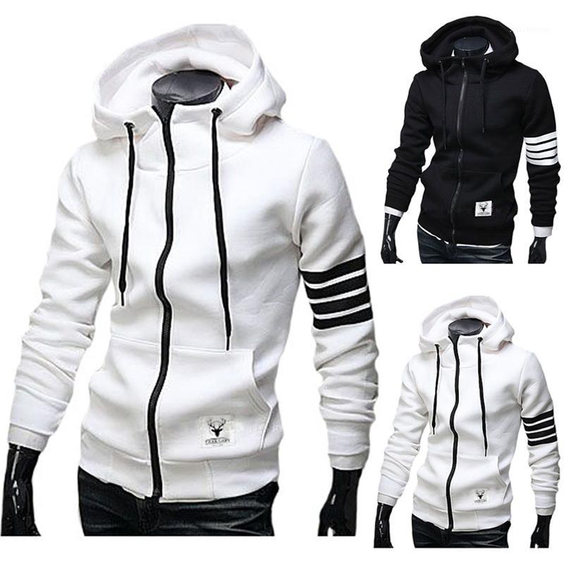 Men's Hoodies & Sweatshirts Wholesale- Men Sweatshirt Casual Male Hooded Jacket Long Sleeve Slim Design Mens Zipper Hoodie Black /White Colo
Men's Hoodies & Sweatshirts Wholesale- Men Sweatshirt Casual Male Hooded Jacket Long Sleeve Slim Design Mens Zipper Hoodie Black /White Colo