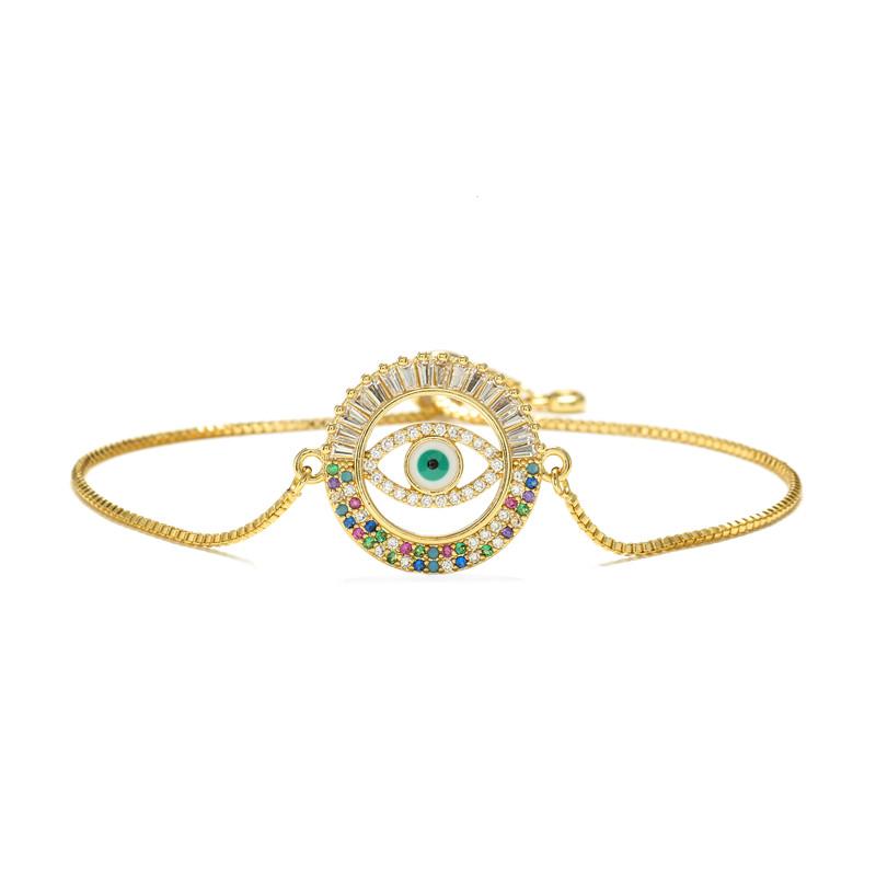 Charm Bracelets 2021 Fashion Gold/Silver Color Evil Eye Bracelet For Women Girl Colourful CZ Female Party Jewelry
Charm Bracelets 2021 Fashion Gold/Silver Color Evil Eye Bracelet For Women Girl Colourful CZ Female Party Jewelry
