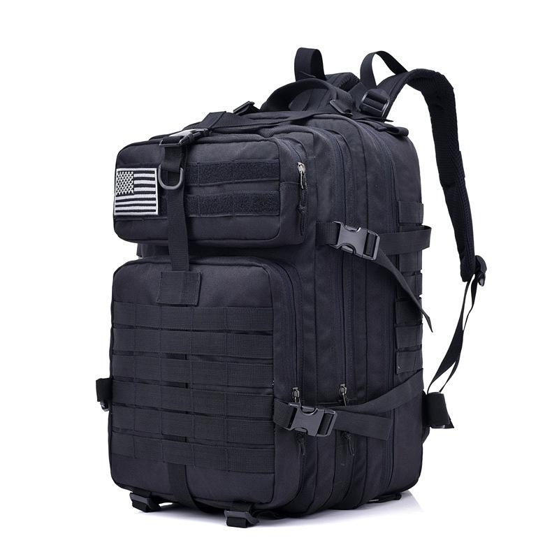 40L Waterproof Oxford Outdoor Sport Molle Tactical Travel Bag Mochila Camping Hiking Trekking Backpack Rucksack 900D, Black
40L Waterproof Oxford Outdoor Sport Molle Tactical Travel Bag Mochila Camping Hiking Trekking Backpack Rucksack 900D, Black