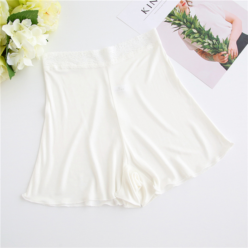 100 pure silk shorts under skirt short pants women shorts women boxer femme safety shorts shorty ladies pants underwear LJ201225