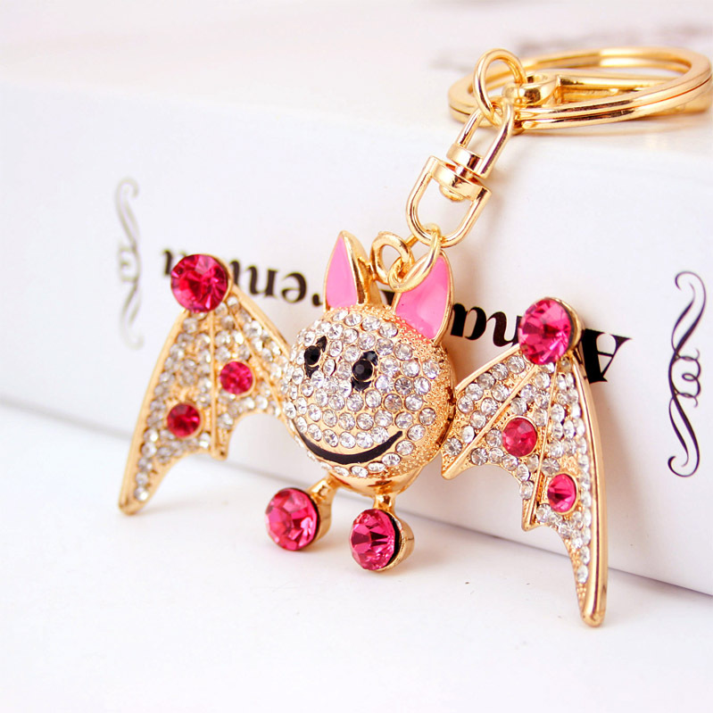 Fashion Keyring holder,Smile Bat /Bugbat Key chains,Purse/handbag Charms,Nice Gift Real Gold Plated Alloy Keyring,free shipping
Fashion Keyring holder,Smile Bat /Bugbat Key chains,Purse/handbag Charms,Nice Gift Real Gold Plated Alloy Keyring,free shipping