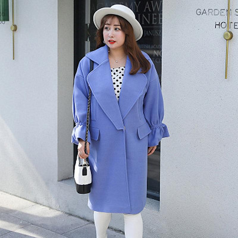 Winter New Large Size Women's Korean Version Of The Ladies Wind Wool Coat Plus Fertilizer To Increase Multi-color Fashion, Black
Winter New Large Size Women's Korean Version Of The Ladies Wind Wool Coat Plus Fertilizer To Increase Multi-color Fashion, Black