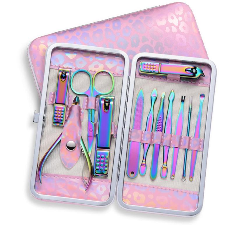 12pcs/set Manicure Tools Sets Nail Clipper Eyebrow Clip Eyebrow Scissor Earpick Acne Needle Pedicure Knife Nail Cuticle Pusher
12pcs/set Manicure Tools Sets Nail Clipper Eyebrow Clip Eyebrow Scissor Earpick Acne Needle Pedicure Knife Nail Cuticle Pusher
