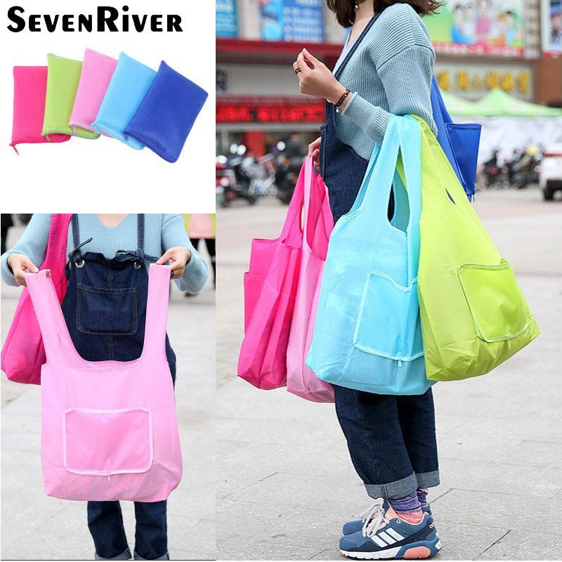 Portable Folding Reusable Shopping Bags Foldable Casual Tote Shoulder Handbags For Supermarket Solid Color Environmental, Blue
Portable Folding Reusable Shopping Bags Foldable Casual Tote Shoulder Handbags For Supermarket Solid Color Environmental, Blue
