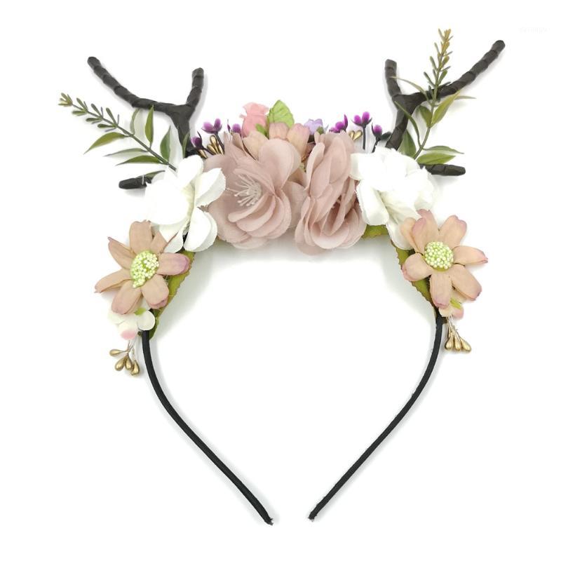 Hot-selling antlers flower headband children's headdress Mori girl hair accessories Christmas costume party headband1, Customize
Hot-selling antlers flower headband children's headdress Mori girl hair accessories Christmas costume party headband1, Customize