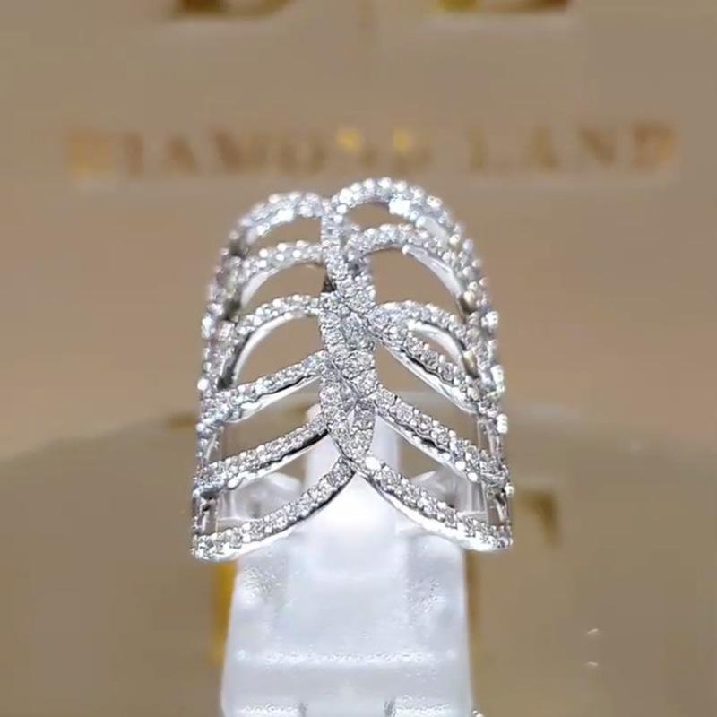 Big Sale Brand Fashion Hollow-out Jewelry Multilayer Zirconia Mace Pave Crystal Engagement Wedding Rings for Women Anillo Bijoux
Big Sale Brand Fashion Hollow-out Jewelry Multilayer Zirconia Mace Pave Crystal Engagement Wedding Rings for Women Anillo Bijoux