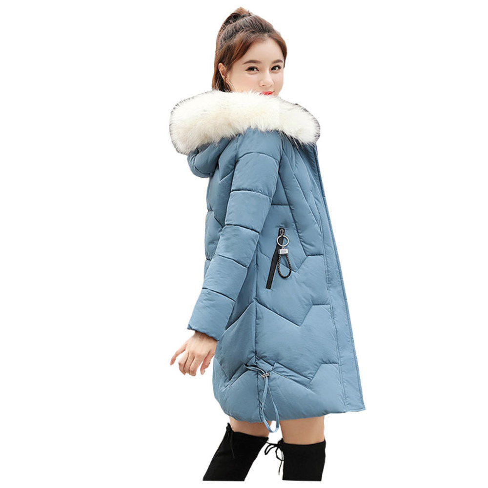 Chic Fur Hooded Winter Down Coat Warm Plus Size Long Slim Women Cotton padded Wadded Parkas female Jacket 06, Black
Chic Fur Hooded Winter Down Coat Warm Plus Size Long Slim Women Cotton padded Wadded Parkas female Jacket 06, Black