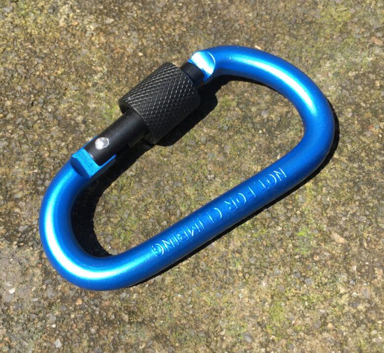 Large bag D-shaped carabiner high quality aluminum alloy high quality aluminum alloy carabiner hook buckle color carabiner#5001233
Large bag D-shaped carabiner high quality aluminum alloy high quality aluminum alloy carabiner hook buckle color carabiner#5001233
