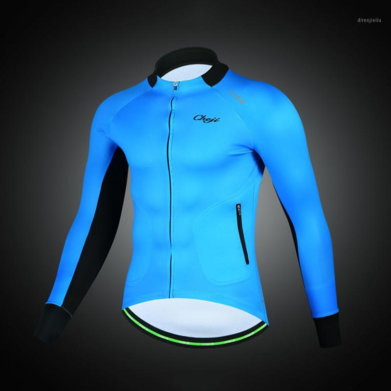 CHEJI Men Long Sleeve Riding Cycling Jerseys Winter Thermal Fleece MTB Bicycle Jacket Breathable Road Mountain Bike Jerseys1, Black
CHEJI Men Long Sleeve Riding Cycling Jerseys Winter Thermal Fleece MTB Bicycle Jacket Breathable Road Mountain Bike Jerseys1, Black