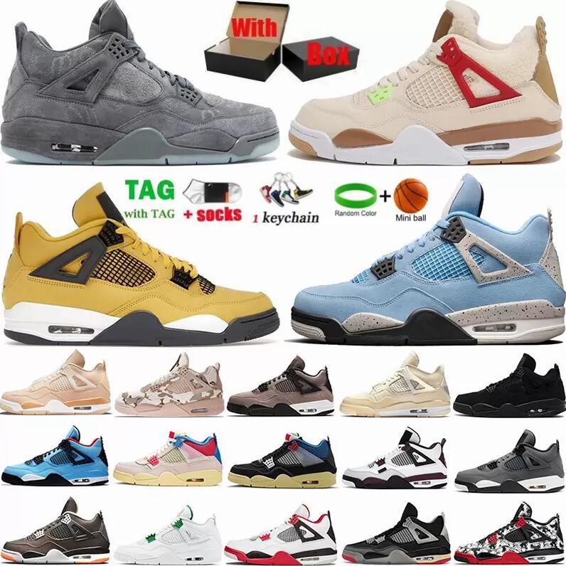 4 basketball shoes For Men Women Jumpman 4s Shimmer White Oreo University Blue Wild Things Noir Black Cat Fire Red Thunder Taupe Haze IV Designer Sneakers Trainers, Shoes (3) 36-47
4 basketball shoes For Men Women Jumpman 4s Shimmer White Oreo University Blue Wild Things Noir Black Cat Fire Red Thunder Taupe Haze IV Designer Sneakers Trainers, Shoes (3) 36-47