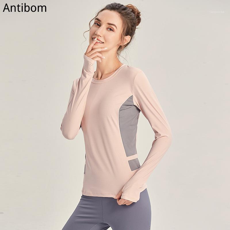 Antibom Women Training Running T-shirt Long Sleeve Breathable Quick-dry Workout Sportswear Tees1, Black
Antibom Women Training Running T-shirt Long Sleeve Breathable Quick-dry Workout Sportswear Tees1, Black