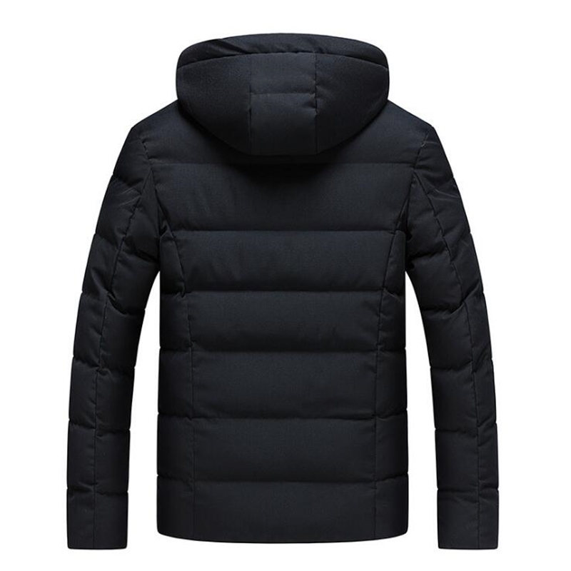 Winter Men's Jackets Fashion Men Cotton Thick Warm Parkas Man Casual Outdoor Windbreaker Thermal Hooded Coats Clothing 201028