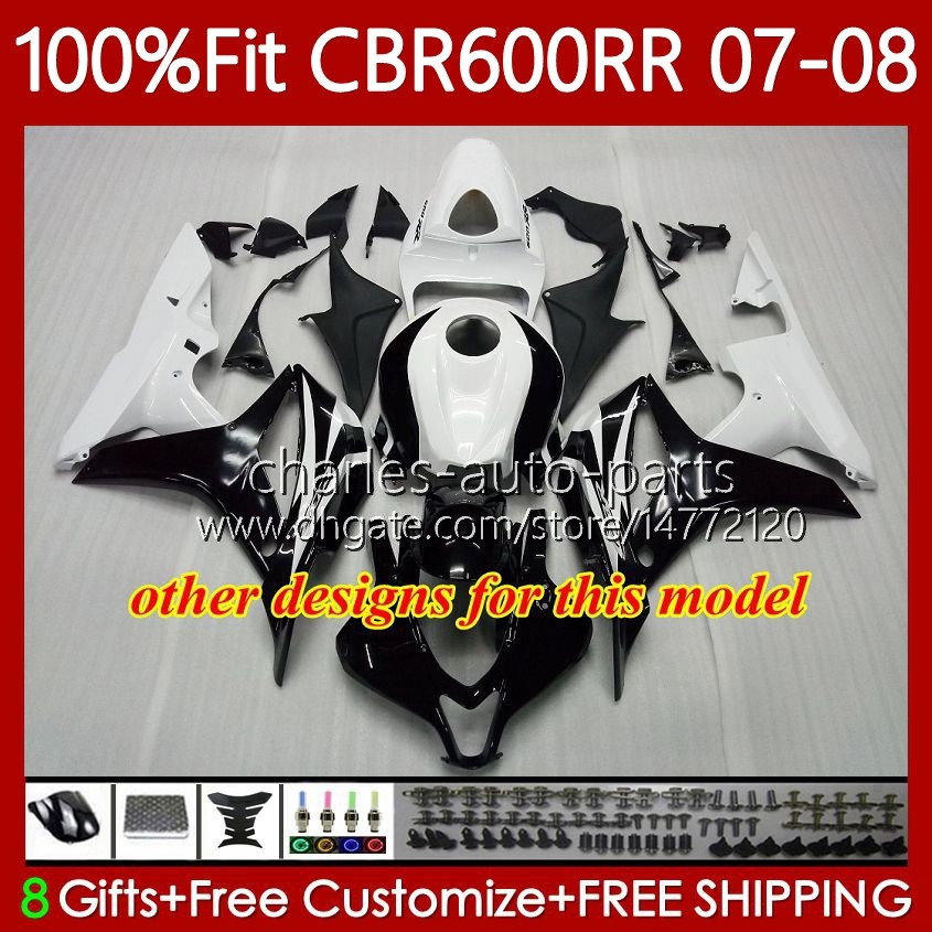 OEM Body For HONDA CBR 600RR CBR600 RR F 5 2007-2008 Bodywork 70No.170 CBR 600 RR CC F5 600F5 600CC 2007 2008 CBR600F5 CBR600RR 07 08 Injection mold F
