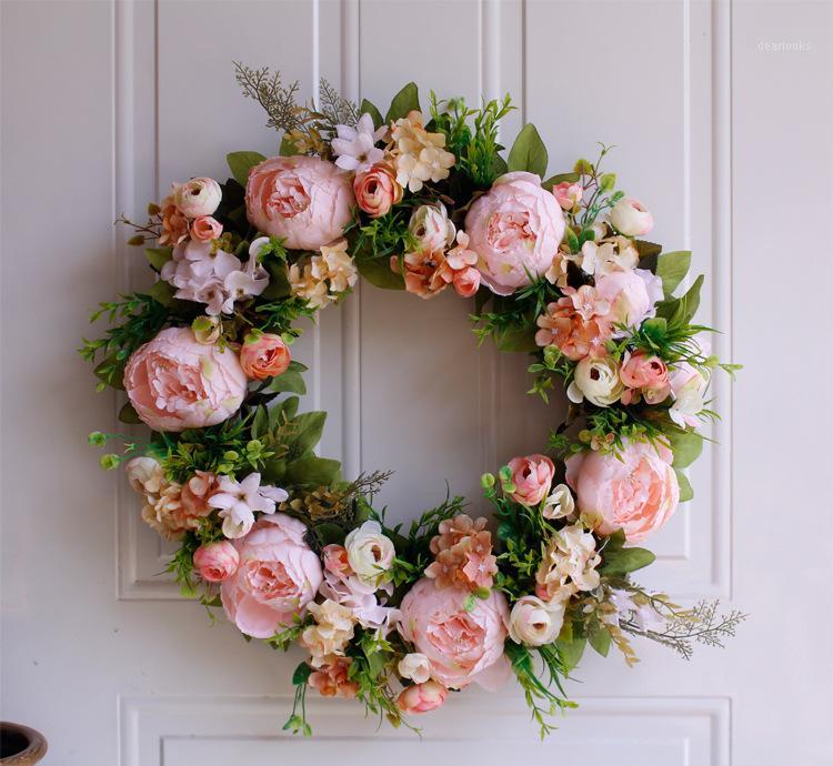Gaint Wreath for Front Door Decoration Pink Penies Farmhouse Decor Flower Wreath Door Garland Spring Summer All Year1, As photo
Gaint Wreath for Front Door Decoration Pink Penies Farmhouse Decor Flower Wreath Door Garland Spring Summer All Year1, As photo