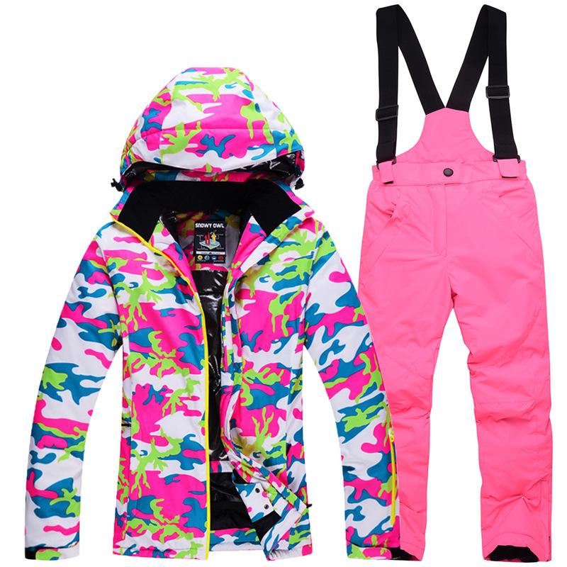 New Style Boys Girls Camouflage Ski Suit Kids Skiing Jacket Pants Set Windproof Waterproof Snowboarding Jackets for Children, Jacket 1
New Style Boys Girls Camouflage Ski Suit Kids Skiing Jacket Pants Set Windproof Waterproof Snowboarding Jackets for Children, Jacket 1