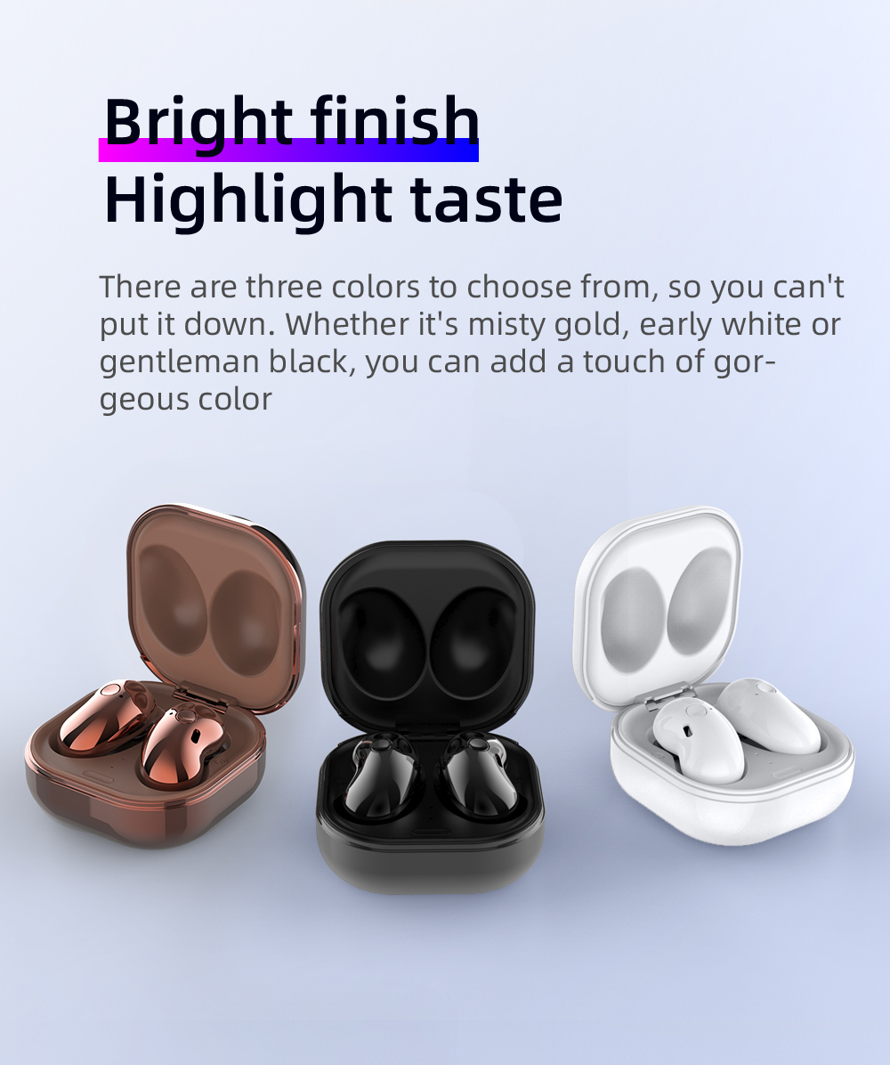 S6 Wireless Headphones Bluetooth Earphone Stereo BT 5.1 TWS Earbuds Handsfree Headset with Microphone Headphone for Buds Live, Gold
S6 Wireless Headphones Bluetooth Earphone Stereo BT 5.1 TWS Earbuds Handsfree Headset with Microphone Headphone for Buds Live, Gold