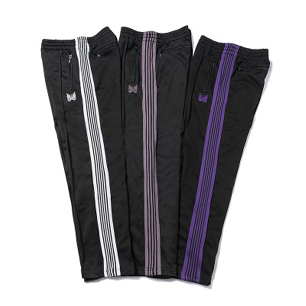 NEEDLES 3 Colors Fashion Sweatpants Butterfly Embroidered Side Stripe Men Women Long Pants Drawstring Pants High Street, White
NEEDLES 3 Colors Fashion Sweatpants Butterfly Embroidered Side Stripe Men Women Long Pants Drawstring Pants High Street, White