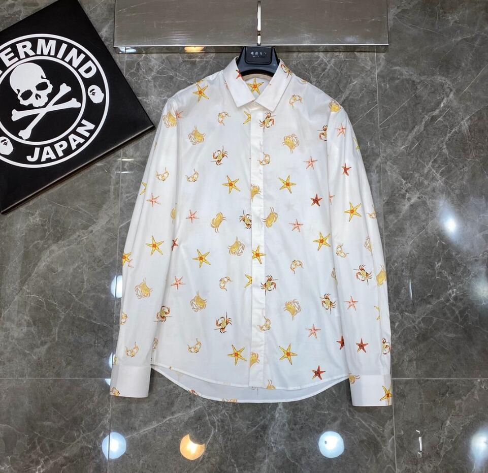 Men's luxury shirt Fashion Bee embroidered long sleeve dress shirt brand classic lapel business shirt size -3XL, White;black
Men's luxury shirt Fashion Bee embroidered long sleeve dress shirt brand classic lapel business shirt size -3XL, White;black