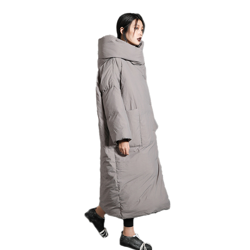 KJMYYX winter jacket women New Thicken Long Hooded parka women winter coat Warm Jacket Female Coats Overcoat 201019