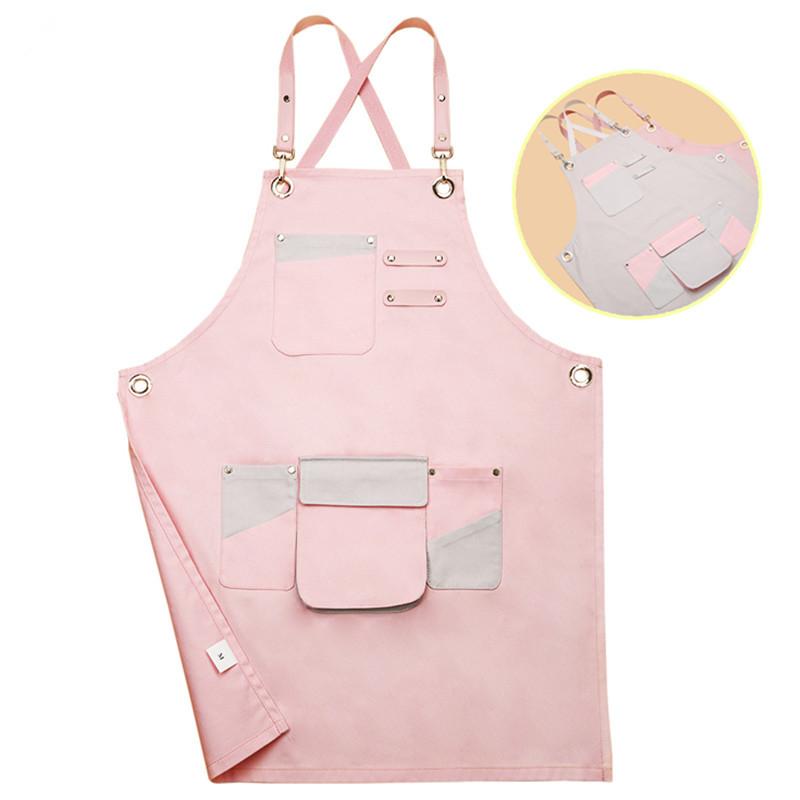 2020 Pink Canvas Apron for women Waitstaff Barista Bartender Baker Bistro Pastry Catering Florist Painter Artist Work Wear logo
2020 Pink Canvas Apron for women Waitstaff Barista Bartender Baker Bistro Pastry Catering Florist Painter Artist Work Wear logo