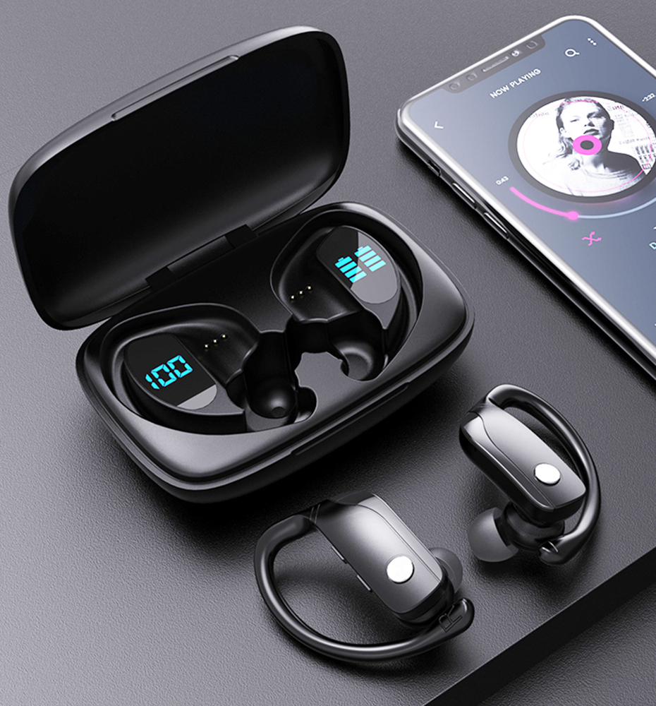 NEW Led Display Bluetooth 5.1 Earphone Wireless Headphones TWS Stereo 3500mAh Charging Box Earbuds Sport Gaming Headset For Phone
NEW Led Display Bluetooth 5.1 Earphone Wireless Headphones TWS Stereo 3500mAh Charging Box Earbuds Sport Gaming Headset For Phone