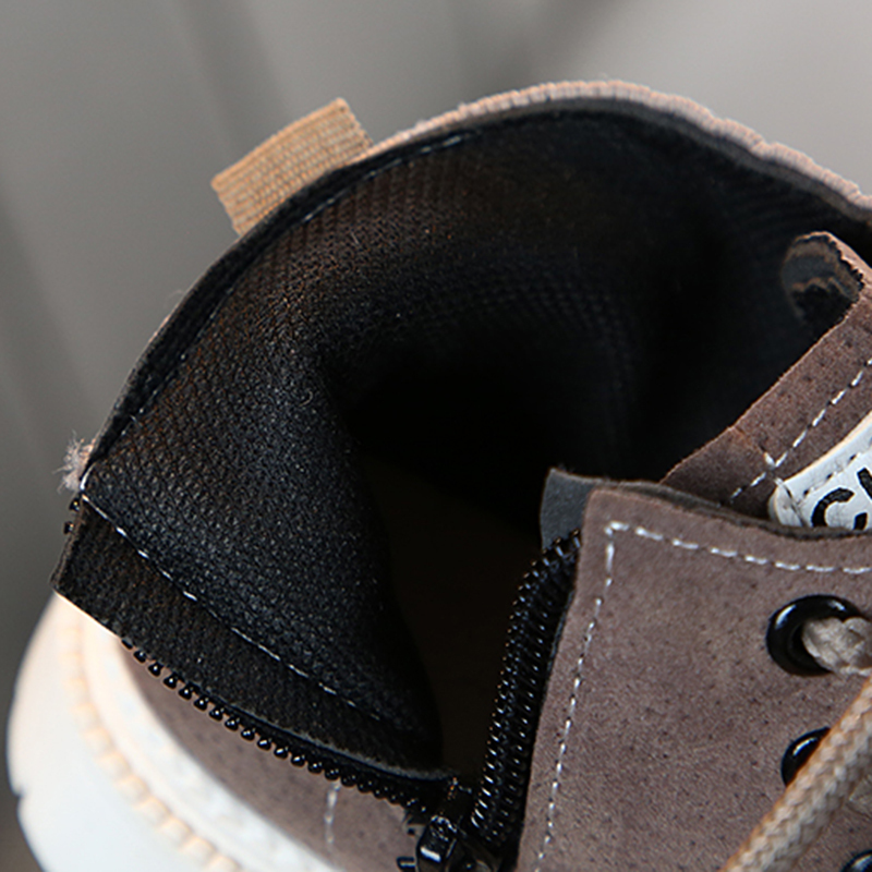 COZULMA New Children Autumn Winter Shoes with Fur Kids Fashion Boots for Girls Boys Baby Girl Boots Baby Boy Shoes with Plush 201201