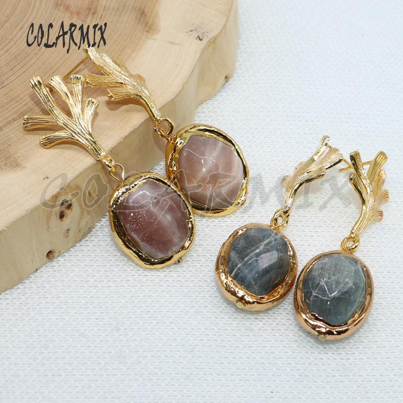 5 pairs natural stone earrings egg beads faceted earrings dangle gems jewelry for women gift 4971
5 pairs natural stone earrings egg beads faceted earrings dangle gems jewelry for women gift 4971