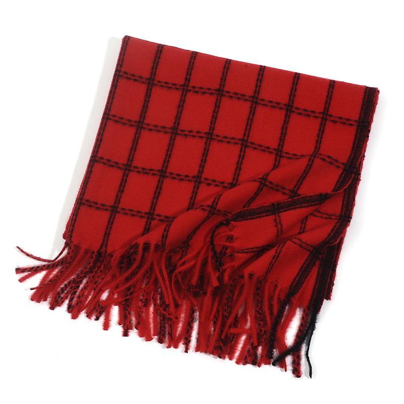 Scarves 2021winter Plaid Extended Warm Women's Scarf Fashion Double-sided Student Imitation Cashmere Thickening Dual-purpose Shawl
Scarves 2021winter Plaid Extended Warm Women's Scarf Fashion Double-sided Student Imitation Cashmere Thickening Dual-purpose Shawl