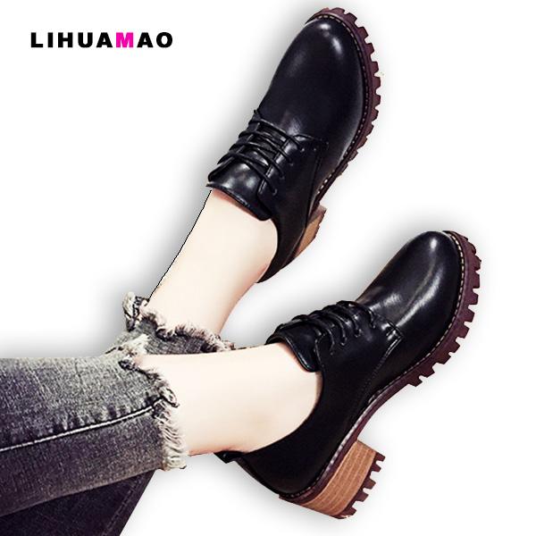 LIHUAMAO women shoes block heels lace up round toe platform ladies dress shoes party office career work footwear sneaker, Black
LIHUAMAO women shoes block heels lace up round toe platform ladies dress shoes party office career work footwear sneaker, Black