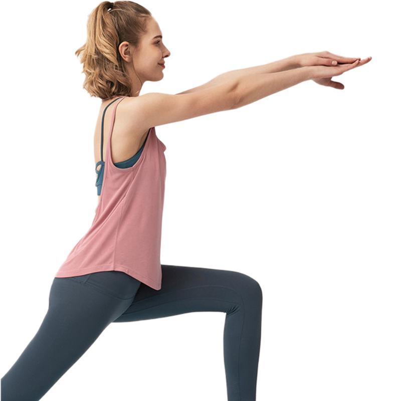 Open Back Yoga Blouses Loose Breathable Tank Top Women Gym Sport T-shirt Fitness Active Wear Female Jersey, Gray
Open Back Yoga Blouses Loose Breathable Tank Top Women Gym Sport T-shirt Fitness Active Wear Female Jersey, Gray