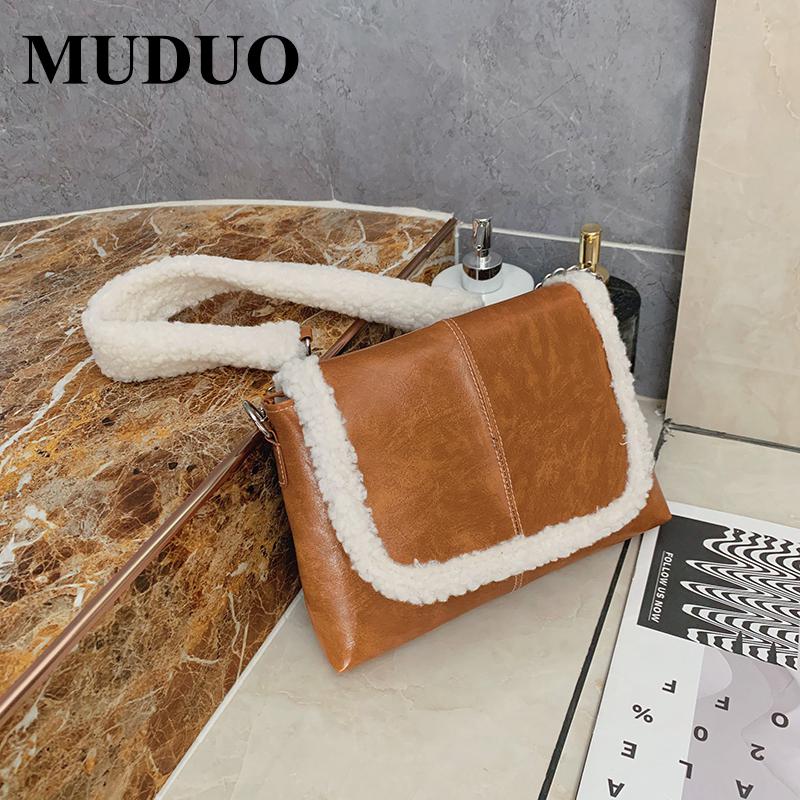MUDUO Fashion Plush Tote Women's Handbag Casual Lambswool Pu Leather Shoulder Messenger Bags for Women 2021 Women's Designer Bag, Black
MUDUO Fashion Plush Tote Women's Handbag Casual Lambswool Pu Leather Shoulder Messenger Bags for Women 2021 Women's Designer Bag, Black